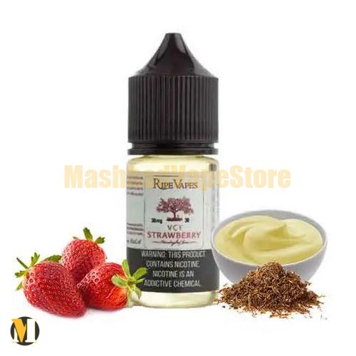 Ripe Vapes Vct Strawberry SaltNic 30ml (1) سالت تنباکو توت فرنگی رایپ ویپز <br><span>Ripe Vapes Vct Strawberry SaltNic 30ml</span> - Image 1