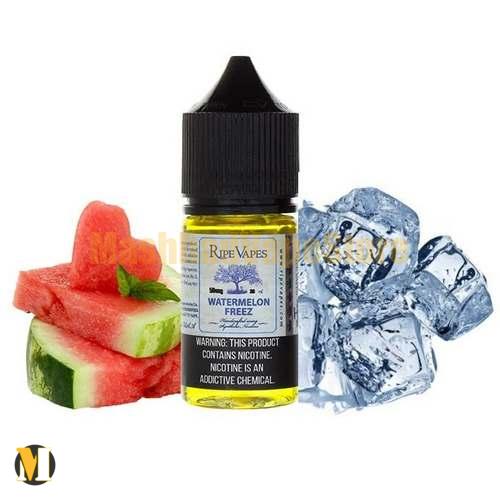 Ripe Vapes Watermelon Freez SaltNic 30ml (1) سالت هندوانه یخ رایپ ویپز <br><span>Ripe Vapes Watermelon Freez SaltNic 30ml</span> - Image 1
