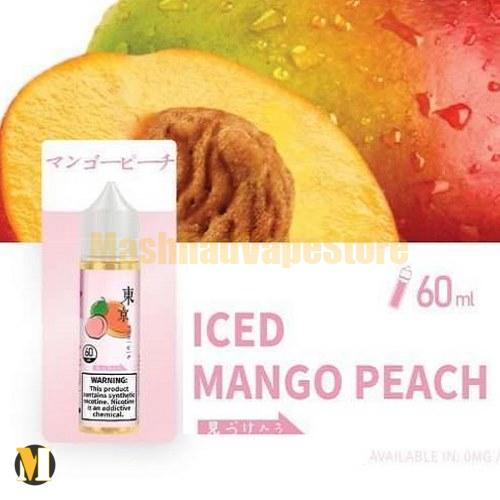 TOKYO ICED MANGO PEACH E-JUICE 60ml (2) جویس انبه هلو یخ توکیو <br><span>Tokyo Iced Mango Peach 60ml</span> - Image 2