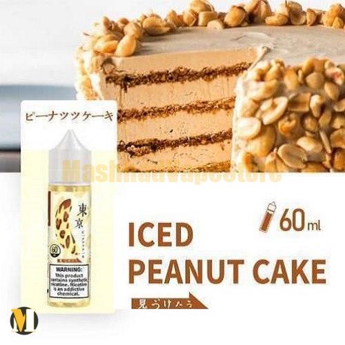 TOKYO ICED PEANUT CAKE E-JUICE 60ml (1) جویس کیک موز بادام زمینی یخ توکیو <br><span>Tokyo Iced Peanut Cake 60ml</span> - Image 2
