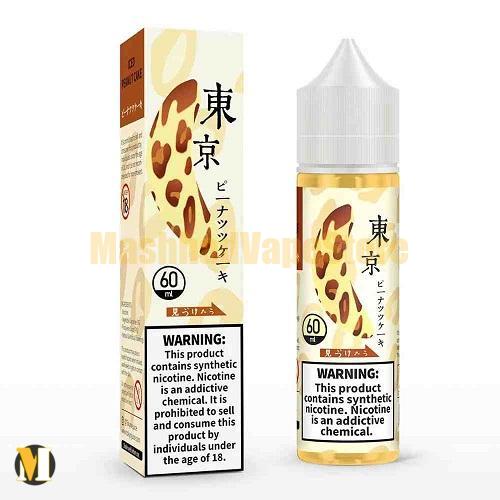 TOKYO ICED PEANUT CAKE E-JUICE 60ml جویس کیک موز بادام زمینی یخ توکیو <br><span>Tokyo Iced Peanut Cake 60ml</span> - Image 1