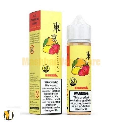TOKYO-ICED-STRAWBERRY-MANGO-E-JUICE-60ml جویس توت فرنگی انبه یخ توکیو <br><span>Tokyo Iced Strawberry Mango 60ml</span> - Image 1
