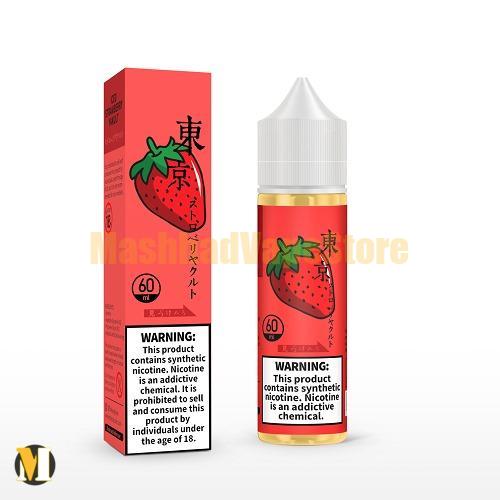 TOKYO ICED STRAWBERRY YAKULT E-JUICE 60ml (2) جویس توت فرنگی یخ توکیو <br><span>Tokyo Iced Strawberry Yakult 60ml</span> - Image 1