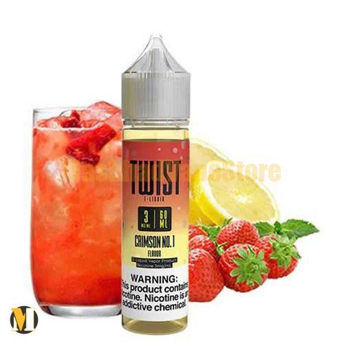 Twist Crimson Crush No.1 E-Liquid 60ml (2) جویس توت فرنگی لیمونا توئیست <br><span>Twist Crimson Crush No.1 60ml</span> - Image 1