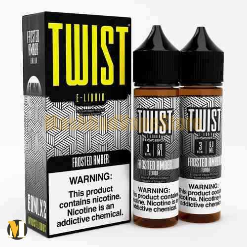 Twist Frosted Amber E-Liquid 60ml (2) جویس کوکی وانیلی توئیست <br><span>Twist Frosted Amber 60ml</span> - Image 2