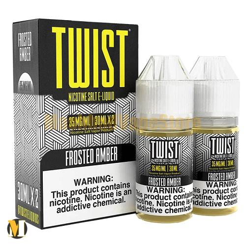 Twist Frosted Amber SaltNic 30ml (2) سالت کوکی وانیلی توئیست <br><span>Twist Frosted Amber SaltNic 30ml</span> - Image 2