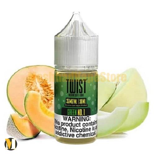 Twist Green No.1 SaltNic 30ml (1) سالت طالبی توئیست <br><span>Twist Green No.1 SaltNic 30ml</span> - Image 1