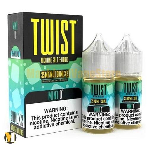 Twist Mint 0 SaltNic 30ml (2) سالت آدامس نعناع توئیست <br><span>Twist Mint 0 SaltNic 30ml</span> - Image 2