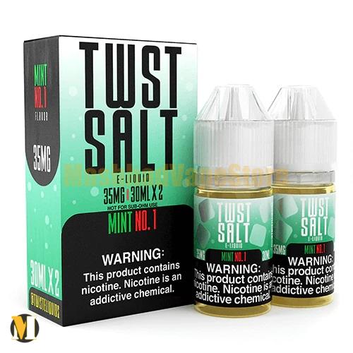 Twist Mint No.1 SaltNic 30ml (2) سالت نعناع توئیست <br><span>Twist Mint No.1 SaltNic 30ml</span> - Image 2