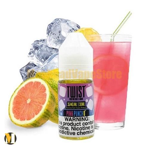 Twist Pink Punch No.0 SaltNic 30ml (1) سالت لیموناد صورتی توئیست <br><span>Twist Pink Punch No.0 SaltNic 30ml</span> - Image 1