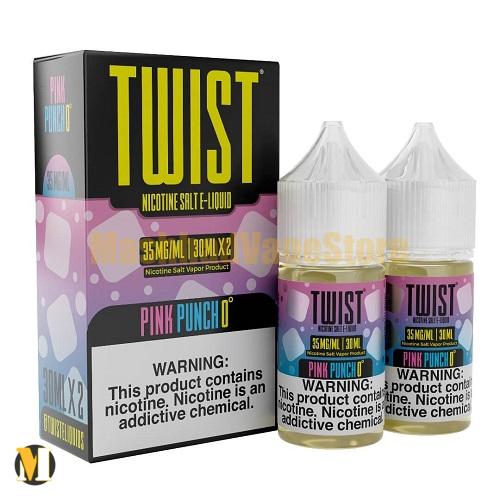 Twist Pink Punch No.0 SaltNic 30ml (2) سالت لیموناد صورتی توئیست <br><span>Twist Pink Punch No.0 SaltNic 30ml</span> - Image 2