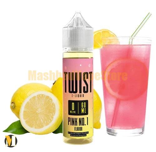 Twist Pink Punch No.1 E-Liquid 60ml (2) جویس لیموناد صورتی توئیست <br><span>Twist Pink Punch No.1 60ml</span> - Image 1