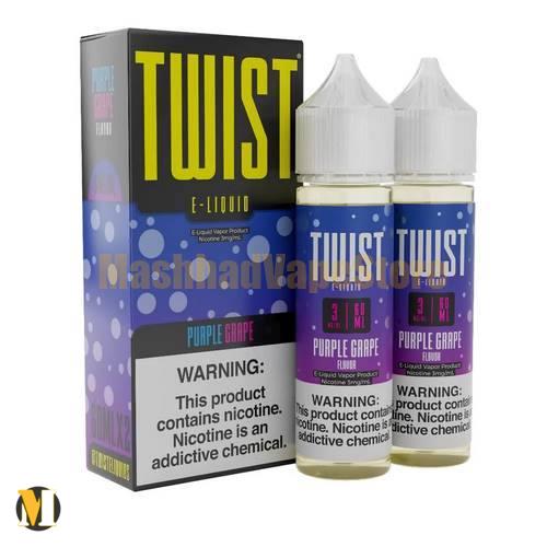 Twist Purple Grape E-Liquid 60ml (2) جویس انگور میکس بری توئیست <br><span>Twist Purple Grape 60ml</span> - Image 2