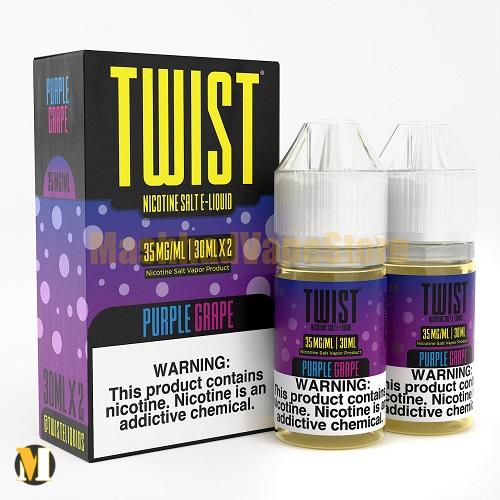 Twist Purple Grape SaltNic 30ml (2) سالت انگور میکس بری توئیست <br><span>Twist Purple Grape SaltNic 30ml</span> - Image 2