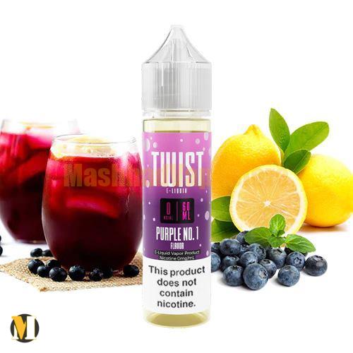 Twist Purple No.1 E-Liquid 60ml (1) جویس میکس بری لیموناد توئیست<br><span>Twist Purple No.1 60ml</span> - Image 1