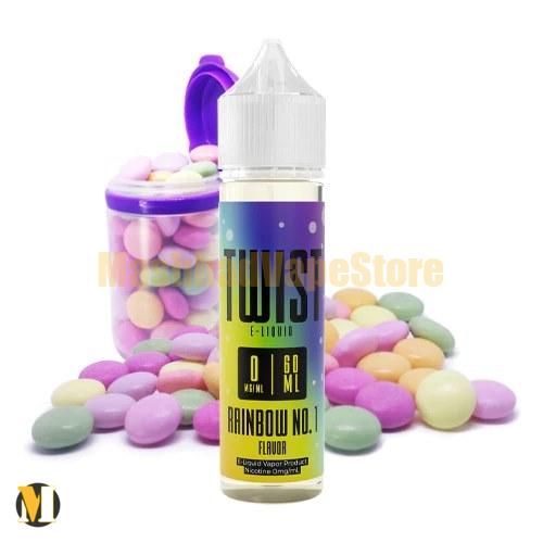 Twist Rainbow No.1 E-Liquid 60ml (1) جویس میوه های ترش توئیست <br><span>Twist Rainbow No.1 60ml</span> - Image 1
