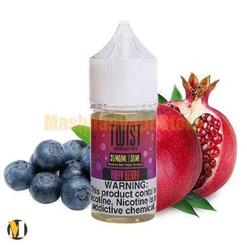 Twist Ruby Berry SaltNic 30ml (1) سالت انار بلوبری توئیست <br><span>Twist Ruby Berry SaltNic 30ml</span> - Image 1