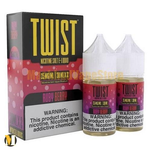 Twist Ruby Berry SaltNic 30ml (2) سالت انار بلوبری توئیست <br><span>Twist Ruby Berry SaltNic 30ml</span> - Image 2