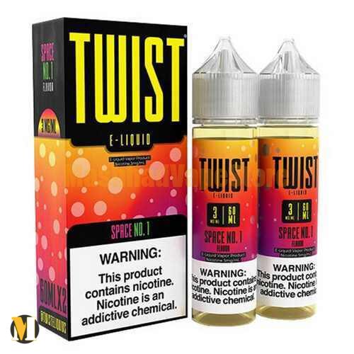 Twist Space No.1 E-Liquid 60ml (2) جویس توت فرنگی کیوی توئیست <br><span>Twist Space No.1 60ml</span> - Image 2