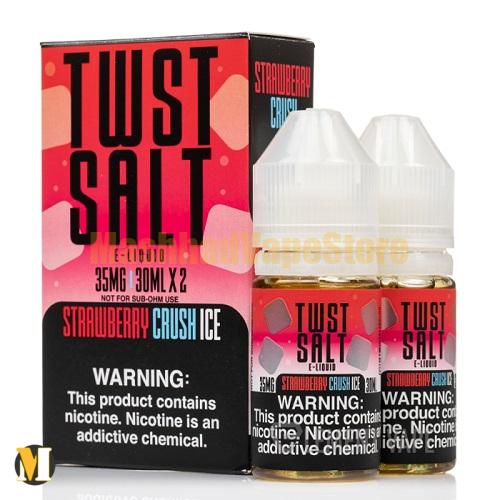 Twist Strawberry Crush Ice SaltNic 30ml (2) سالت توت فرنگی یخ توئیست <br><span>Twist Strawberry Crush Ice SaltNic 30ml</span> - Image 2