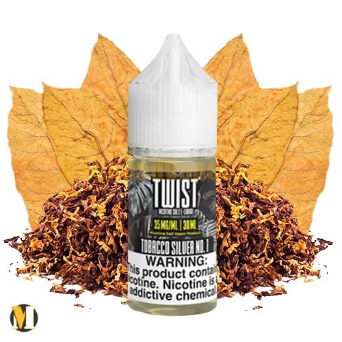 Twist Tobacco Silver No.1 SaltNic 30ml (1) سالت تنباکو سیلور توئیست <br><span>Twist Tobacco Silver No.1 SaltNic 30ml</span> - Image 1