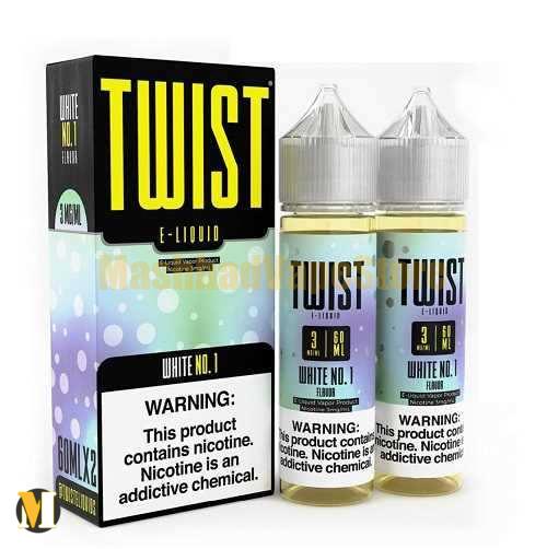 Twist White No.1 E-Liquid 60ml (1) جویس آناناس توئیست <br><span>Twist White No.1 60ml</span> - Image 2