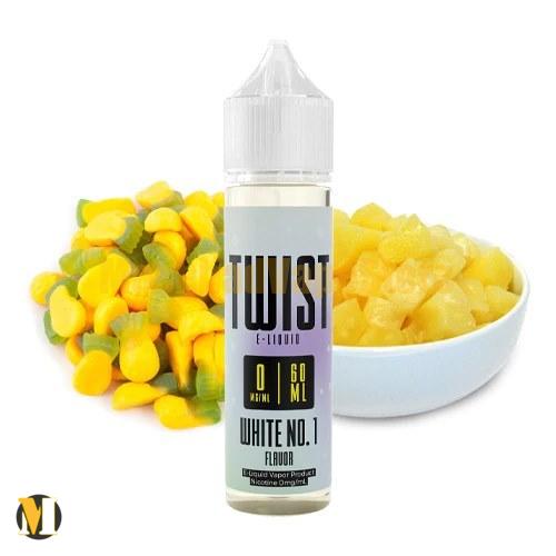 Twist White No.1 E-Liquid 60ml (2) جویس آناناس توئیست <br><span>Twist White No.1 60ml</span> - Image 1