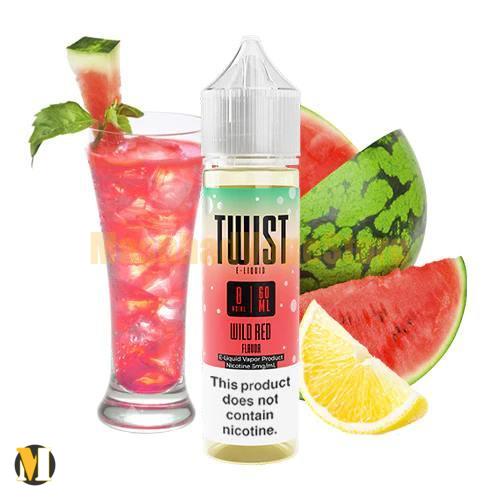 Twist Wild Red E-Liquid 60ml (2) جویس هندوانه لیمو توئیست <br><span>Twist Wild Red 60ml</span> - Image 1