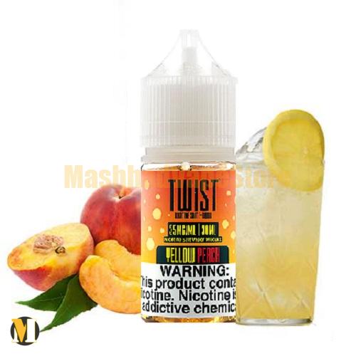 Twist Yellow Peach SaltNic 30ml (1) سالت لیموناد هلو توئیست <br><span>Twist Yellow Peach SaltNic 30ml</span> - Image 1