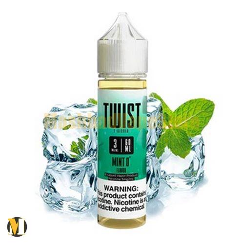 Twist mint 0 E-Liquid 60ml (1) جویس آدامس نعنایی توئیست <br><span>Twist mint 0 60ml</span> - Image 1