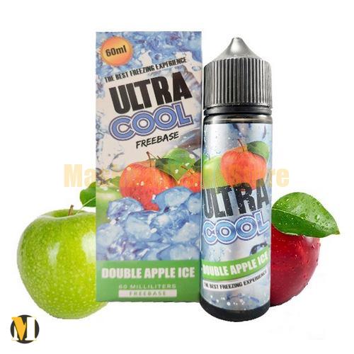 Ultra Cool Double Apple Ice 60ml جویس دو سیب یخ اولترا کول <br><span>Ultra Cool Double Apple Ice 60ml</span> - Image 1
