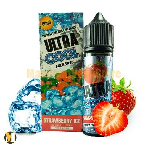 Ultra Cool Strawberry Ice 60ml (1) جویس توت فرنگی یخ اولترا کول <br><span>Ultra Cool Strawberry Ice 60ml</span> - Image 1