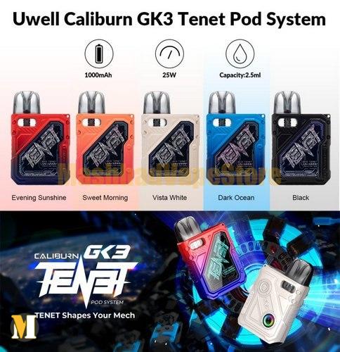 Uwell Caliburn Tenet GK3 pod system (3) پاد کالیبرن تنت جی کی 3 یوول <br><span>Uwell Caliburn Tenet GK3 pod system</span> - Image 9