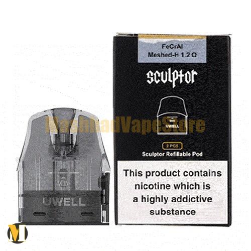 Uwell Sculptor Replacement Pod Cartridge (1) کارتریج اِسکالپتور یوول <br><span>Uwell Sculptor Replacement Pod Cartridge</span> - Image 1