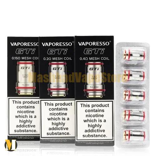 Vaporesso GTi Replacement Coils (1) کویل جی تی آی ویپرسو <br><span>Vaporesso GTi Replacement Coils</span> - Image 1