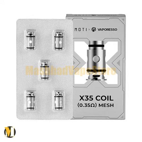 Vaporesso Moti X Mini X35 Replacement Coils (1) کویل سری ایکس ۳۵ ویپرسو <br><span>Vaporesso Moti X Mini X35 Replacement Coils</span> - Image 1