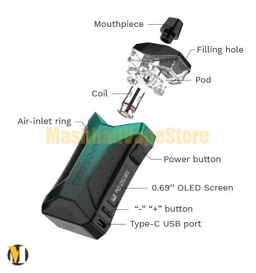 Vaporesso Xiron Pod Mod (13) پاد ماد ایکس آیرون ویپرسو <br><span>Vaporesso Xiron Pod Mod</span> - Image 10