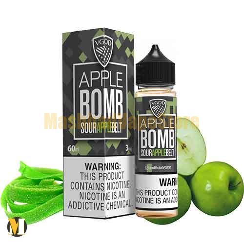 Vgod Apple Bomb E-Liquid 60ml (1) جویس بمب سیب ترش ویگاد <br><span>Vgod Apple Bomb 60ml</span> - Image 1