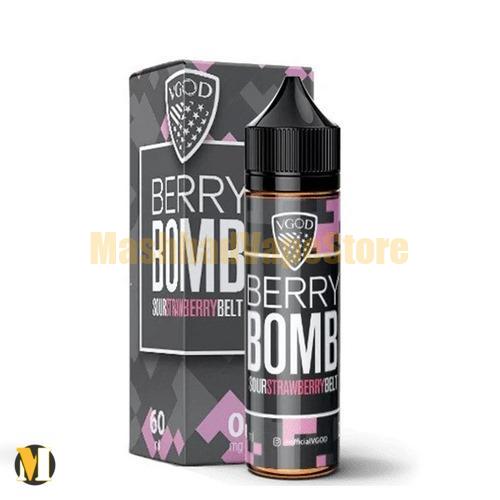 Vgod Berry Bomb E-Liquid 60ml (2) جویس بمب توت فرنگی ویگاد <br><span>Vgod Berry Bomb 60ml</span> - Image 2