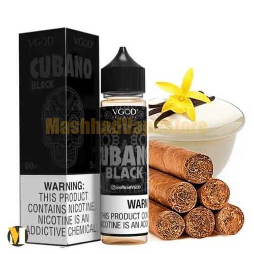 Vgod Cubano Black 60ml (1) جویس کوبانو بلک ویگاد <br><span>Vgod Cubano Black 60ml</span> - Image 1