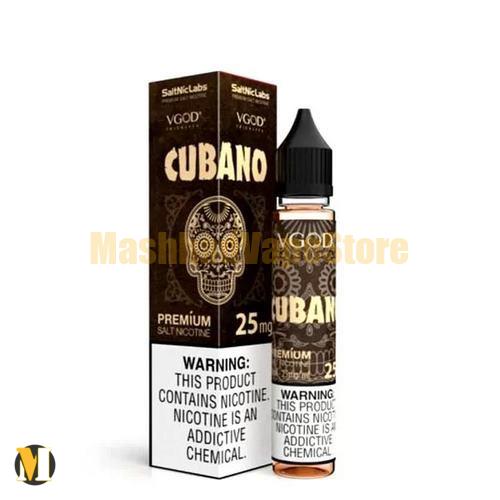 Vgod Cubano SaltNic 30ml (2) سالت سیگار کوبایی ویگاد <br><span>Vgod Cubano SaltNic 30ml</span> - Image 2