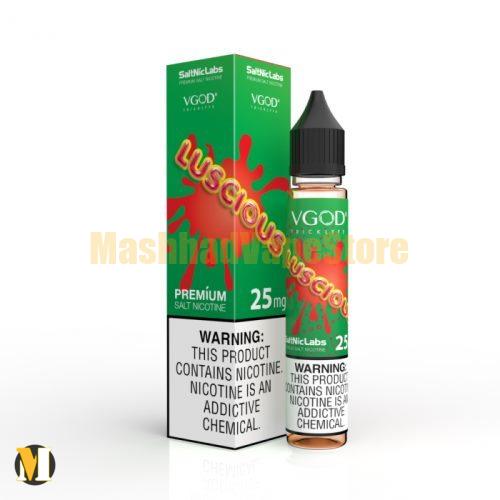 Vgod Luscious SaltNic 30ml (2) سالت هندوانه طالبی پاستیل ترش ویگاد <br><span>Vgod Luscious SaltNic 30ml</span> - Image 2