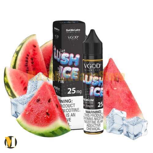Vgod Lush Ice SaltNic 30ml (1) سالت هندوانه یخ ویگاد <br><span>Vgod Lush Ice SaltNic 30ml</span> - Image 1