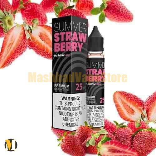 Vgod Summer Strawberry SaltNic 30ml (1) سالت توت فرنگی تابستانی ویگاد <br><span>Vgod Summer Strawberry SaltNic 30ml</span> - Image 1