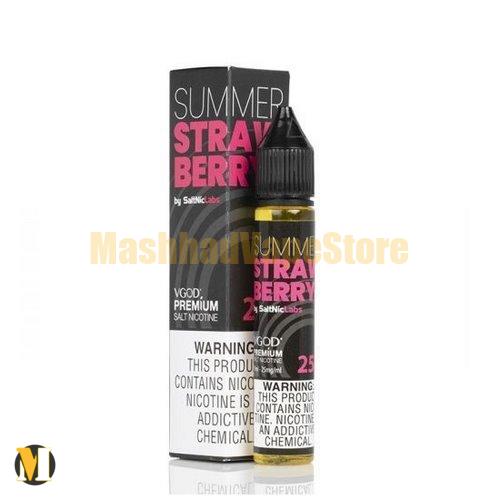 Vgod Summer Strawberry SaltNic 30ml (2) سالت توت فرنگی تابستانی ویگاد <br><span>Vgod Summer Strawberry SaltNic 30ml</span> - Image 2