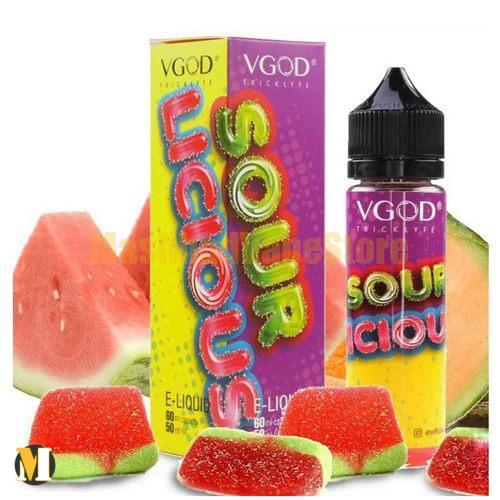 Vgod Tricklyfe Sour Licious 60ml (1) جویس پاستیل ترش هندوانه طالبی ویگاد <br><span>Vgod Tricklyfe Sour Licious 60ml</span> - Image 1