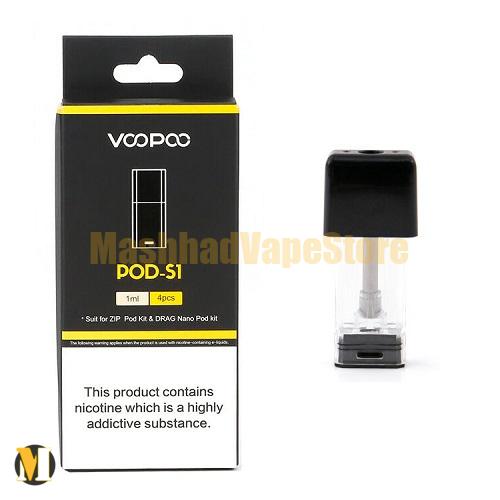 Voopoo Drag Nano S1 Replacement Pod Cartridge (1) کارتریج درگ نانو S1 ووپو <br><span>Voopoo Drag Nano S1 Replacement Pod Cartridge</span> - Image 1
